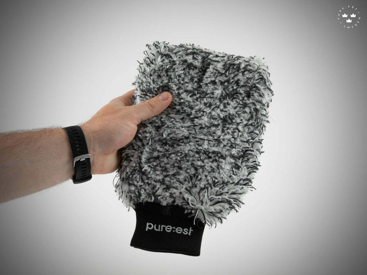 Pureest Washing glove - Black/White