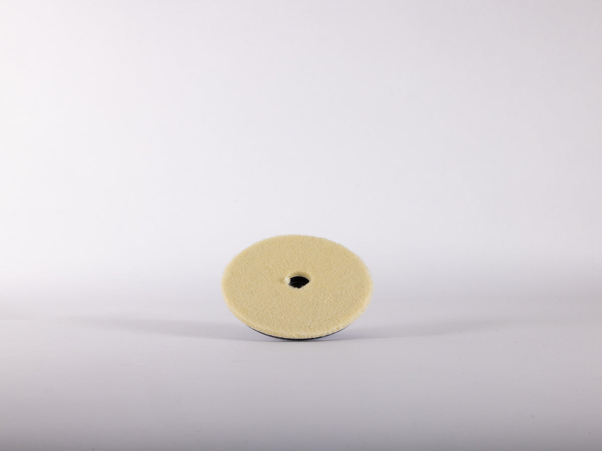 Wool polishing pad