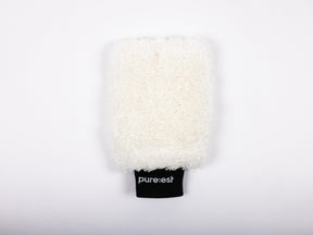 Wash mitt - White