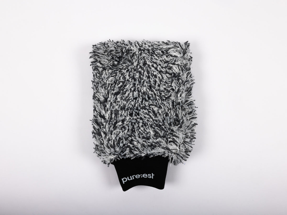 Wash mitt - Black/White