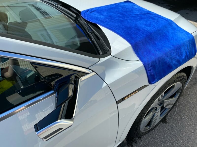 Pureest Large Drying Towel - Blue