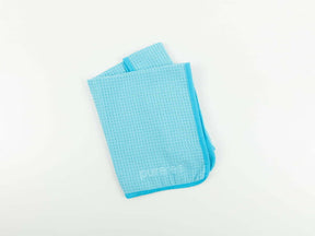 Pureest waffle weave towel - Light Blue