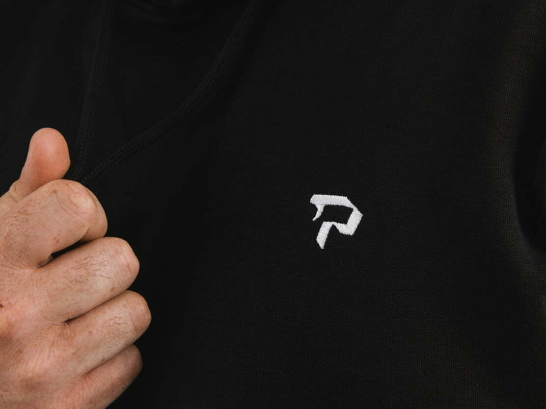 Pureest hoodie embrodied logotype